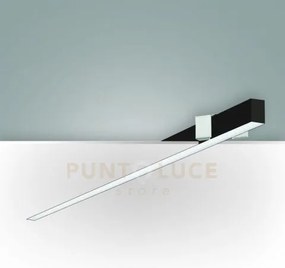 Millet profilo incasso raso nero nw prismatic dimmerabile dali ip40...