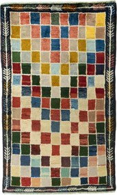 Gabbeh Tappeto 130x80 (Iran) Annodato A Mano