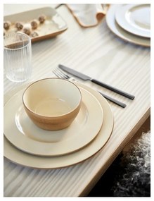 Piatto da dessert in gres beige ø 22 cm - Bitz