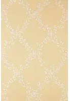 Farrow & Ball Carta da parati Toile Trellis - Dorset Cream/ All White