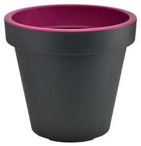 Vaso in plastica ø 29,5 cm Metro Twist - Gardenico