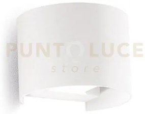 Ges875c- applique in alluminio e vetro colore bianco led 3000k 1190...