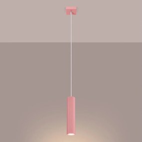 Brilagi - Lampadario LED a sospensione con cavo CRESTO 1xGU10/10W/230V rosa