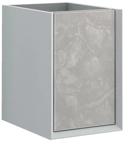 Armadietto bagno a terra Bellagio BADEN HAUS 1 anta P 46 x L 35 x H 48 cm bianco