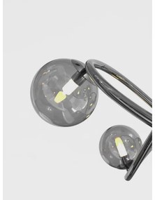 Wofi 8014-205 - Lampada da tavolo LED NANCY 2xG9/3,5W/230V nero/cromo