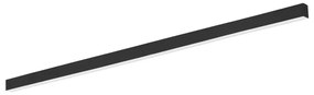 Lampada Lineare LED da Soffitto 65W 200cm Nera con driver PHILIPS CCT Colore Bianco Variabile CCT