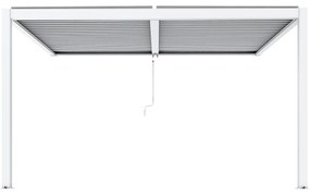 Pergola bioclimatica addossata 4 x 2,5 m