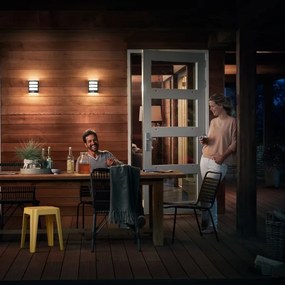 Philips-LED Applique da esterno con sensore PYTHON LED/6W/230V 2700K IP44