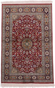 Cashmere Silk Tappeto orientale 140 x 90 (Indian) Annodato A Mano