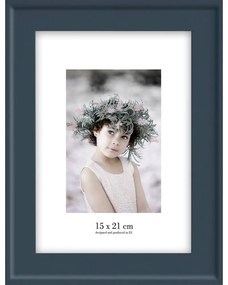 Cornice blu da appendere, 22 x 28 cm Malaga - Styler