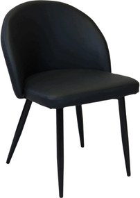 PRINCE - poltrona imbottita per sala da pranzo in ecopelle