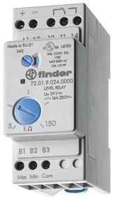 Relè FINDER con due sonde 720190240000 16A 2 moduli 24V
