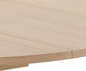 Set di piani d'appoggio aggiuntivi per tavoli da pranzo con effetto rovere 2 pz 120x50 cm A-Line - Actona