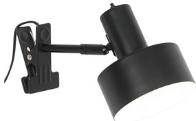 Nordlux - Lampada con morsetto MATIS 1xE27/15W/230V nero