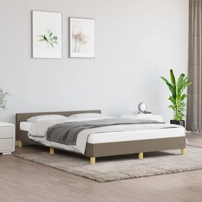 Giroletto Senza Materasso Tortora 140x200 Cm İn Tessuto /