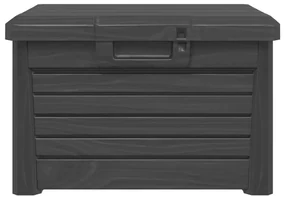 Contenitore cuscini antracite 73x50,5x46,5 cm in polipropilene