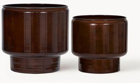 Set di 2 vasi per fiori fatti a mano Oasis