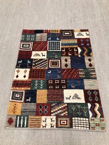 Gashguli Tappeto 80x110 (Iran) Annodato A Mano