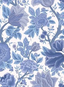 Tapete Midsommer Bloom von Cole & Son - Blues on Chalk