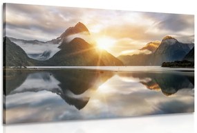 Quadro su tela – Splendida alba in Nuova Zelanda