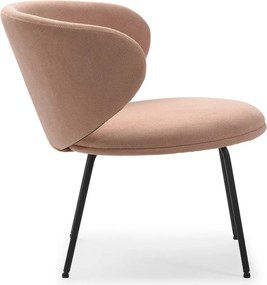 Poltrona in rosa chiaro Rush – Marckeric