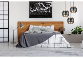 Lampadario a sospensione con filo GABI 3xE27/60W/230V oro/nero diametro 45 cm