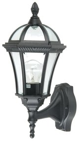 Applique classico chic da esterno GZH-LB1 nero IP44 1X E27 ELSTEAD