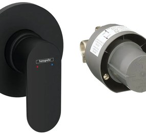 Rubinetto per doccia monocomando Stamis nero opaco HANSGROHE
