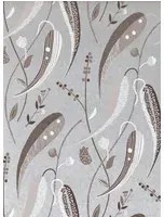Nina Campbell Carta da parati Colbert - Taupe/ Ivory/ Gilver