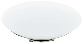 Lampada da tavolo LED design Frattina bianco, luce con 3 temperature di colore 2300 LUMEN