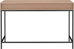 Scrivania con piano effetto rovere 50x120 cm Celine - Støraa