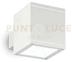Snif square applique per esterni ip44 doppia emissione in alluminio...