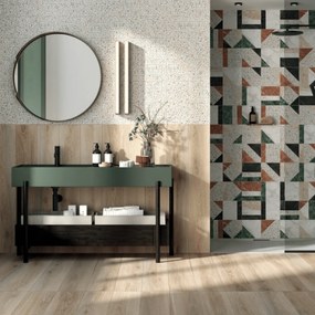 Ceramiche Abk Rettificato 20x120 "Ecochic" Naturale