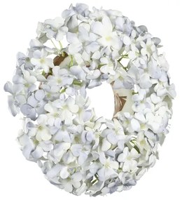 Eglo 428206 - Corona di fiori artificiali SOLVANG diametro 35 cm blu