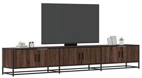 Mobile Tv Rovere Marrone 240x35x41 Cm İn Legno Multistrato /