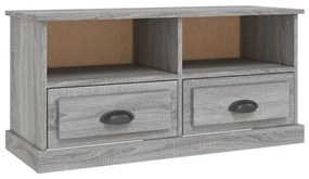 Mobile tv grigio sonoma 93x35,5x45 cm in legno multistrato