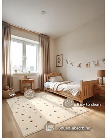 Tappeto per bambini color crema 120x170 cm Funny Dots – Hanse Home