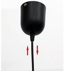 Lampadario su corda FELIS 1xE27/60W/230V