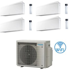 Daikin - Climatizzatore garanzia italia emura Quadri Split Inverter 9000 + 12000 + 12000 + 18000 btu con u.e. 4MXM80A9 Classe a+++/a++ novita' 2024