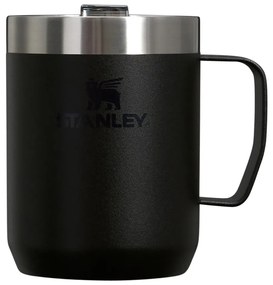 Tazza termica nera in acciaio inox 230 ml Stay-Hot Camp Mug Black – Stanley