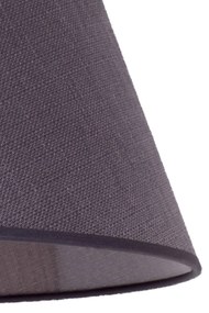 Duolla Paralume Sofia altezza 31 cm, veroni grigio grafite