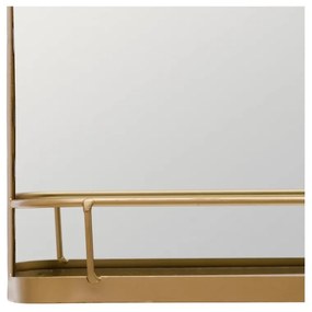 Specchio da parete con mensola 40x46,5 cm - Ixia