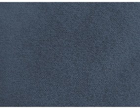 Divano angolare blu allungabile/con contenitore (con penisola a sinistra/con chaise lounge) con rivestimento in ciniglia Roxelane – Bobochic Paris