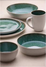 Ciotolina bianca/verde in gres 850 ml Gastro White/Green – Bitz