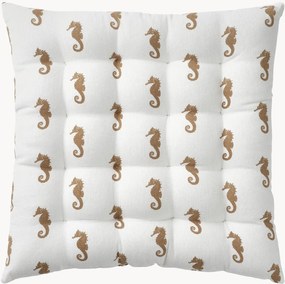 Cuscino sedia in cotone Seahorse
