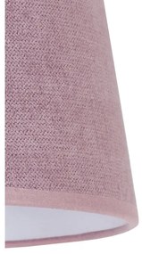 Duolla - Paralume per lampada da tavolo CLASSIC M E27 Ø 24 cm rosa