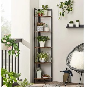 Libreria NAVARO marrone/nero