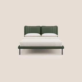 Giselle letto moderno con cuscini testata regolabili con tasche in microfibra impermeabile T11