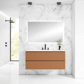 Mobile da bagno sotto lavabo coral L 120 cm, lavabo non incluso