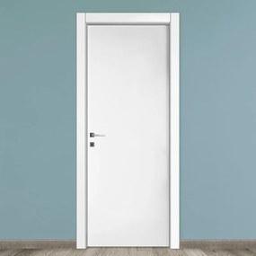 Porta battente Oxford neve bianco L 80 x H 210 cm reversibile